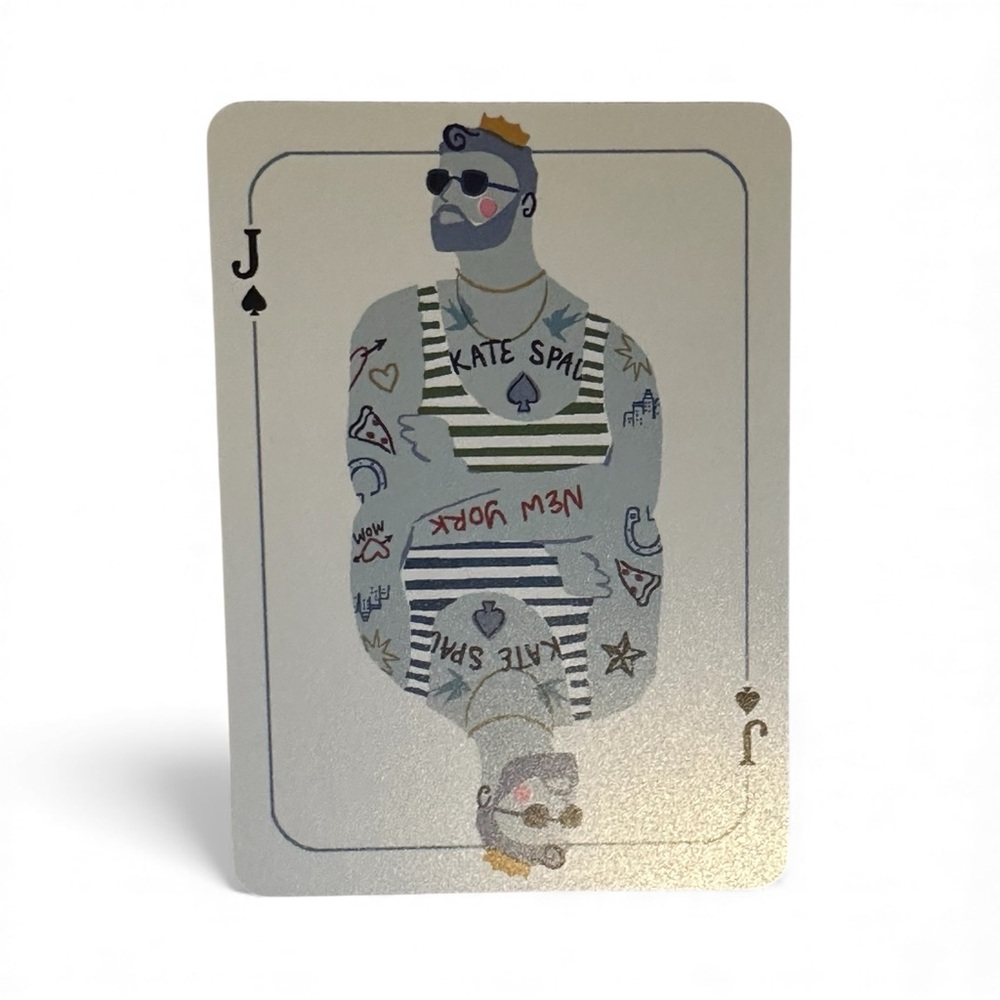Kate Spade Jack of Spades Card